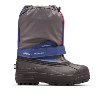 Columbia Čizme Za Dječake - Powderbug Forty Sive Roze | XQBM-74258